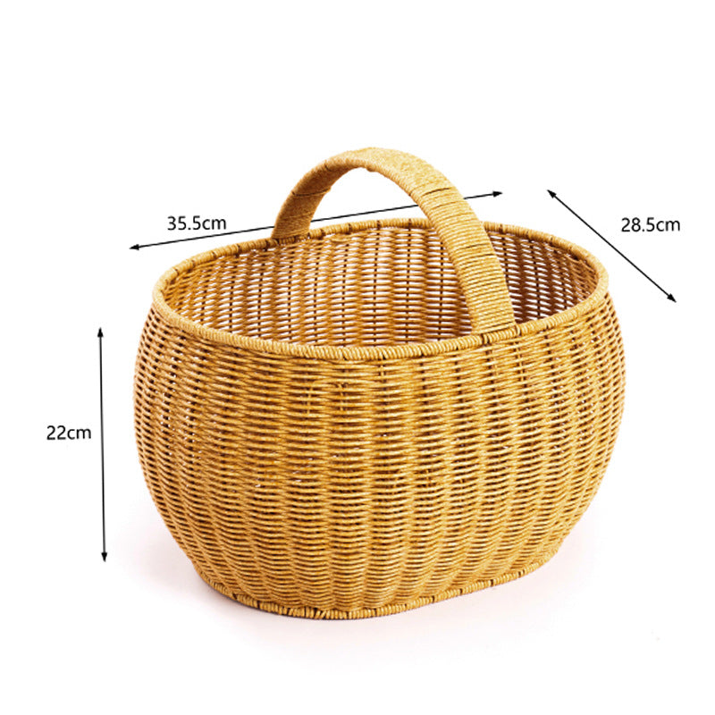 Handcrafted Woven Storage Basket Kalsten
