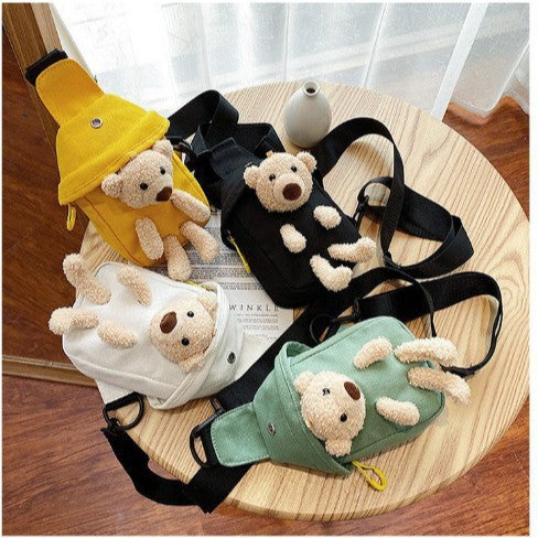 Cute Animal-Themed Plush Sling Bag Kalsten