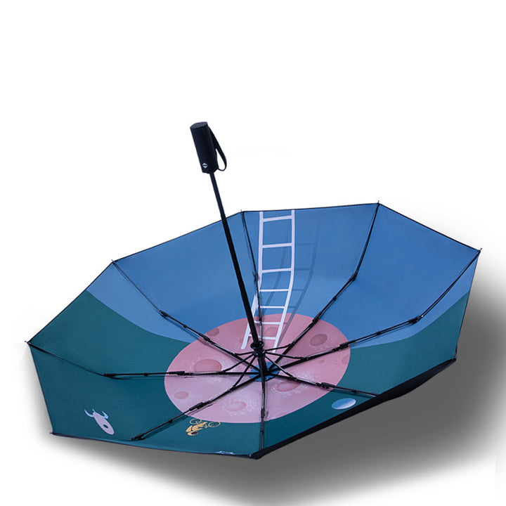 Unisex Automatic Travel Umbrella with Creative Design Kalsten