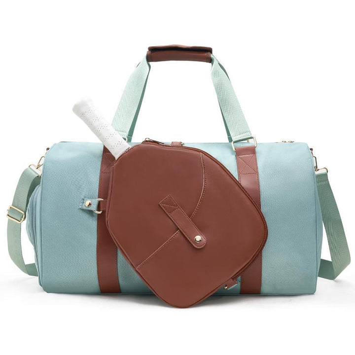 Elegant sports and travel bag with integrated accessory compartment Kalsten