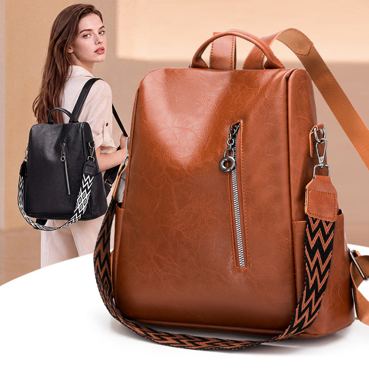 Vintage Leather Backpack Kalsten