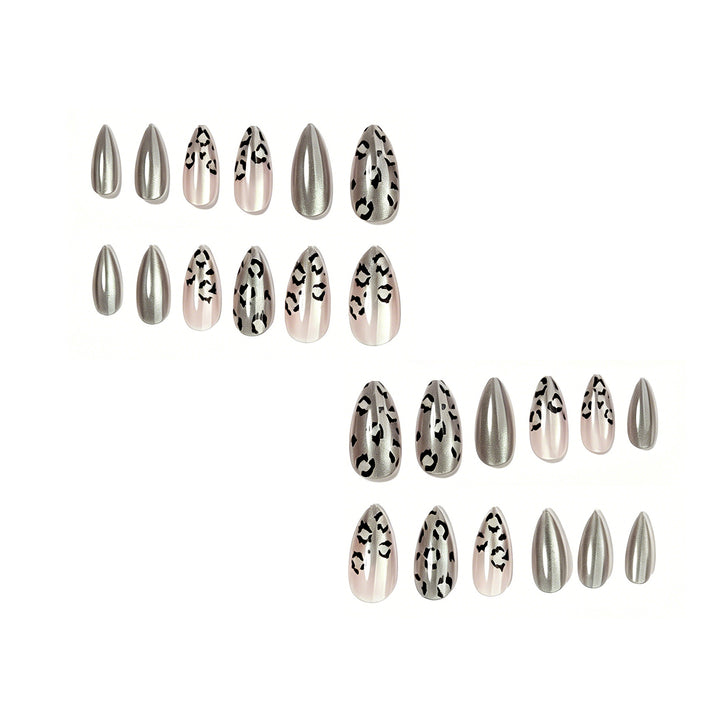 Decorative Leopard Print Nail Art Enhancements Kalsten