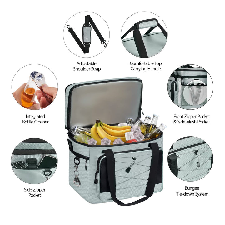 Multi-Purpose Insulated Cooler Tote Kalsten