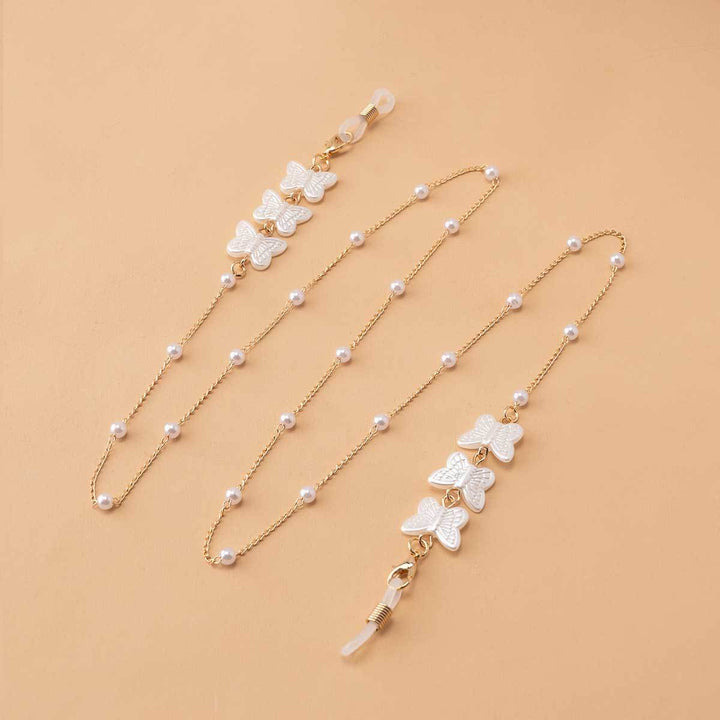 Heart-Embellished Eyewear Chain Kalsten