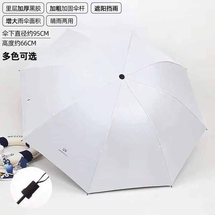 Women's Folding Umbrella with UV Protection and Sturdy Frame Kalsten