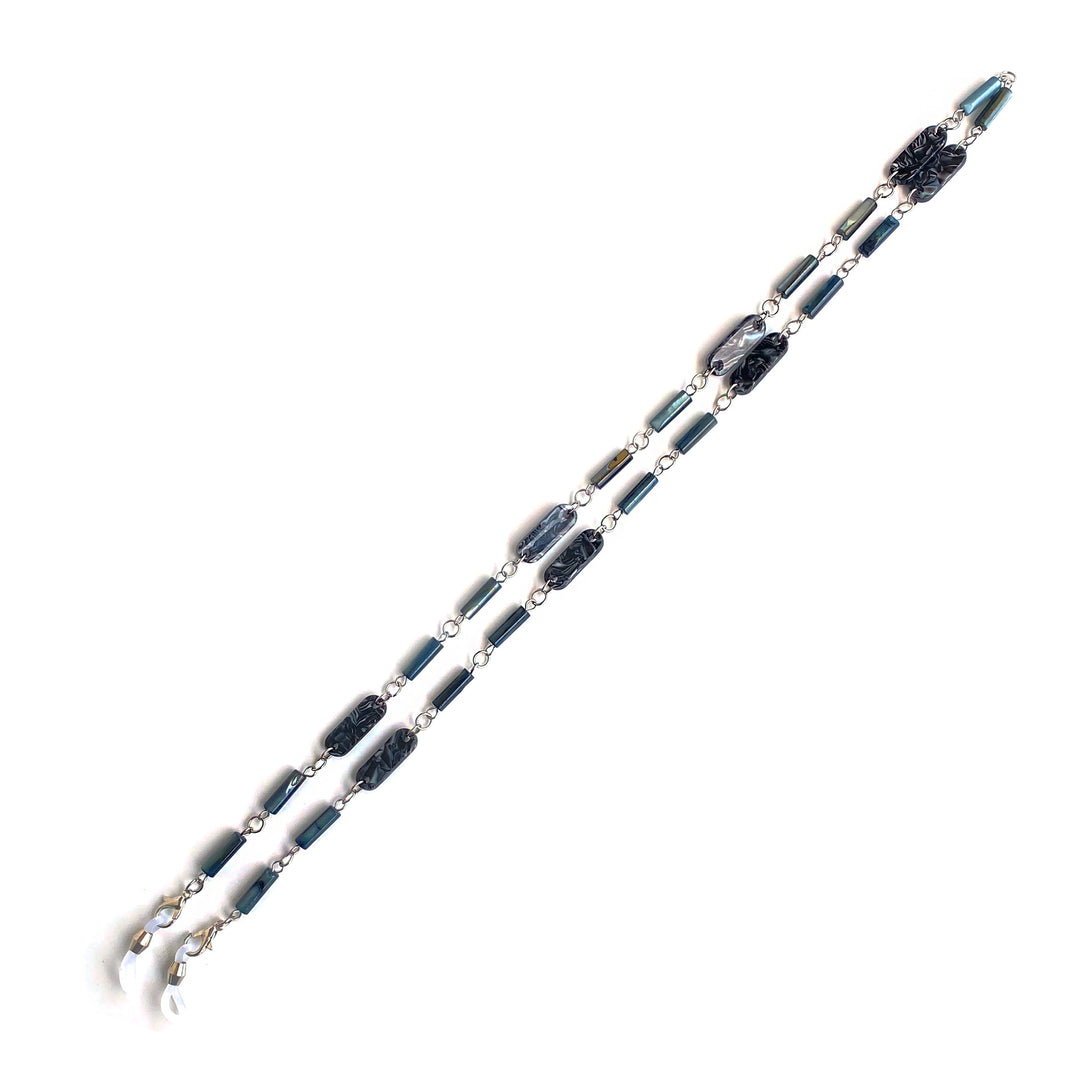 Elegant Gemstone Eyewear Chain Kalsten