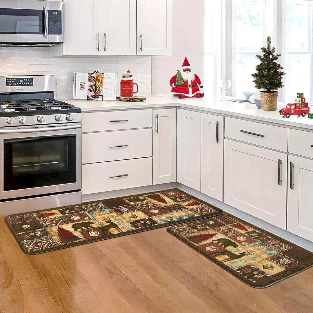 Kitchen-Themed Runner Mat