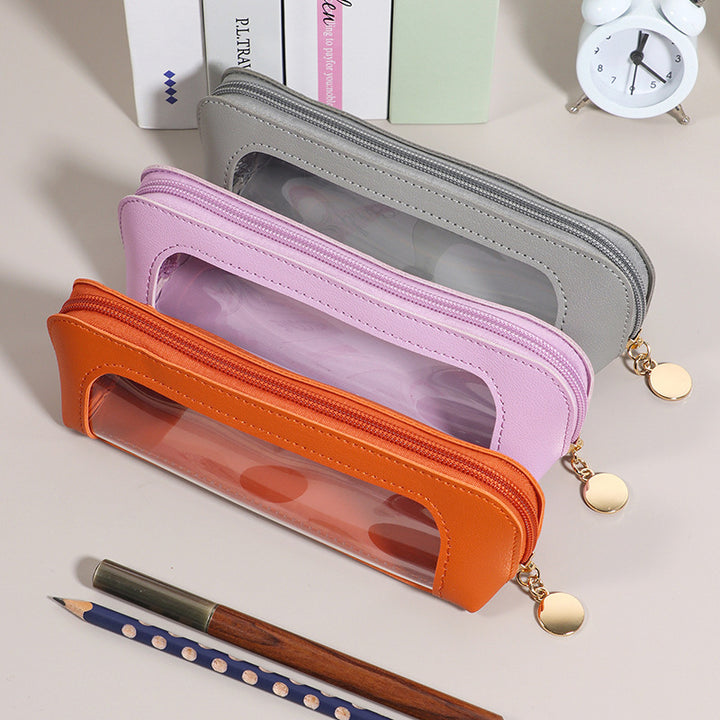 Stylish Leather Pencil Case Kalsten