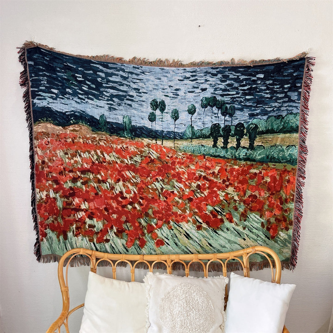 Artistic Tapestry Blanket