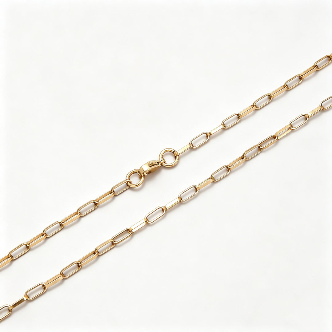 Elegant Open Link Chain Necklace Kalsten