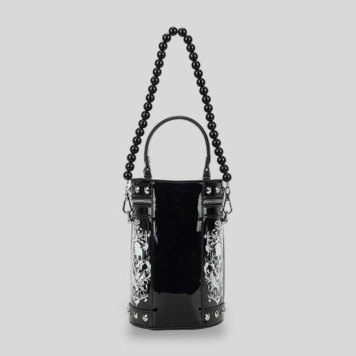 Statement Skull Print Handbag