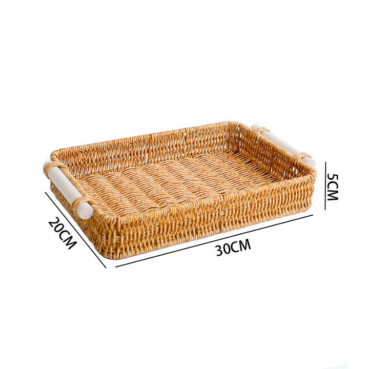Handcrafted Woven Serving Tray Kalsten