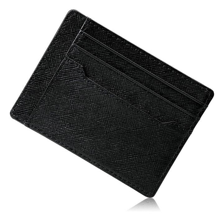 Textured Leather Card Holder Kalsten