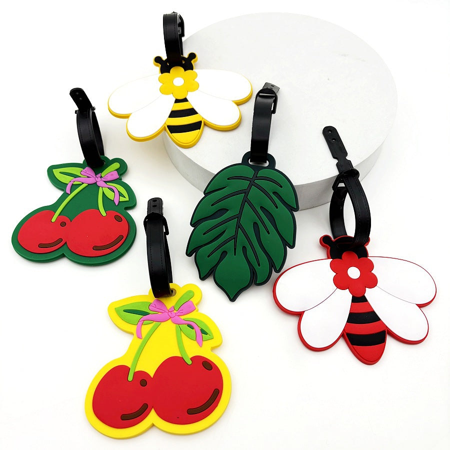Bee-Themed Luggage Tag Kalsten