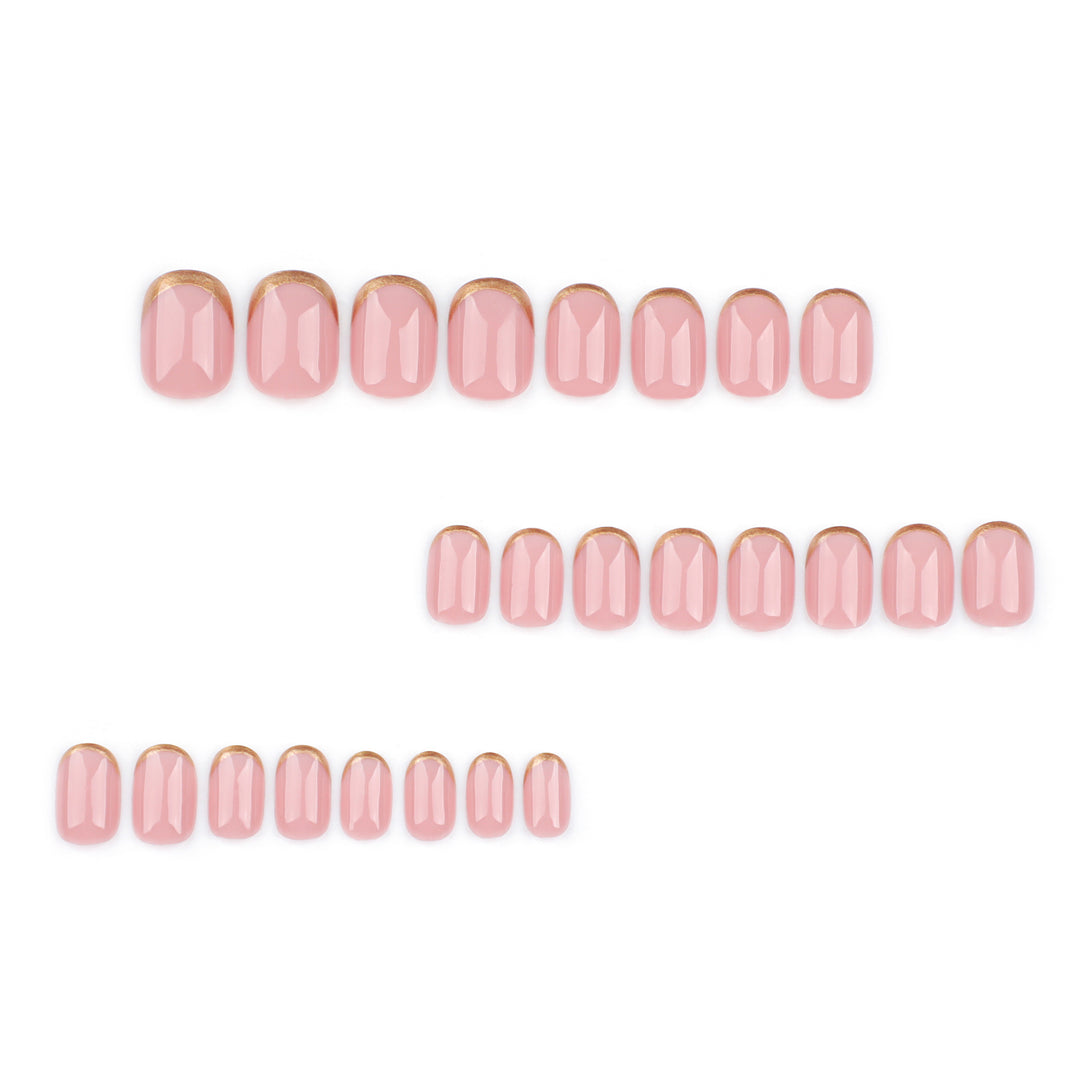 Elegant Nail Art in Modern French Tip Style Kalsten