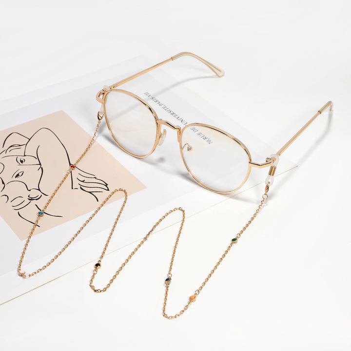 Decorative Gemstone Eyewear Chain Kalsten