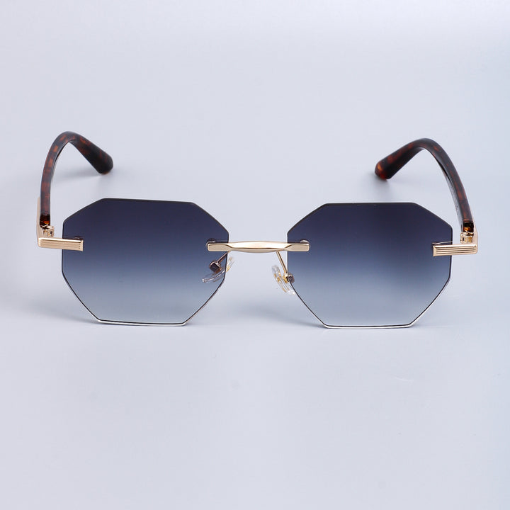 Ladies stylish sunglasses in trendy octagonal design with high-quality frame Kalsten