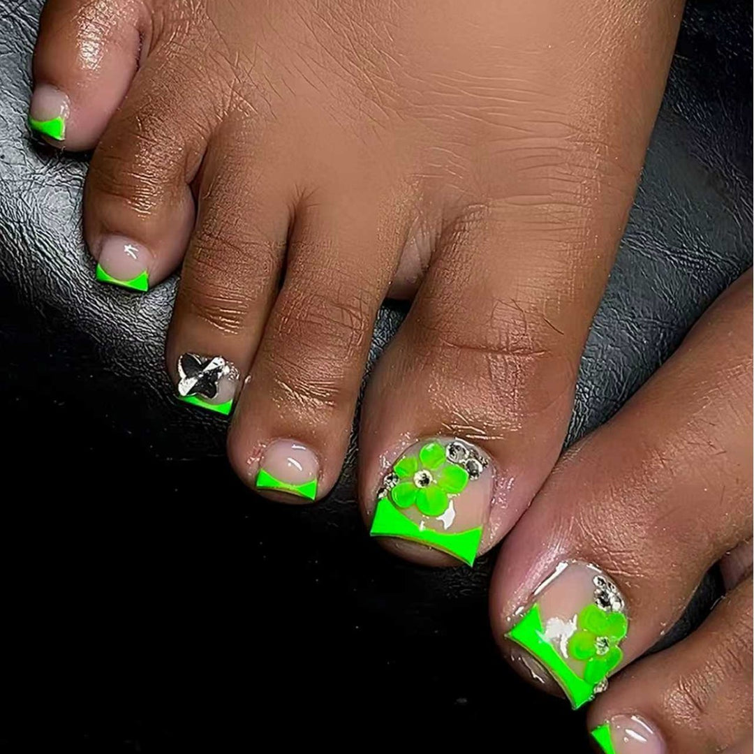 Decorative Toe Nail Art Extensions Kalsten