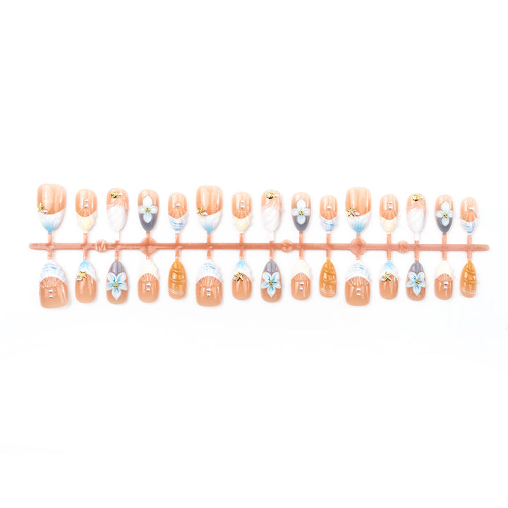 Floral Articulate Press-On Nail Set Kalsten