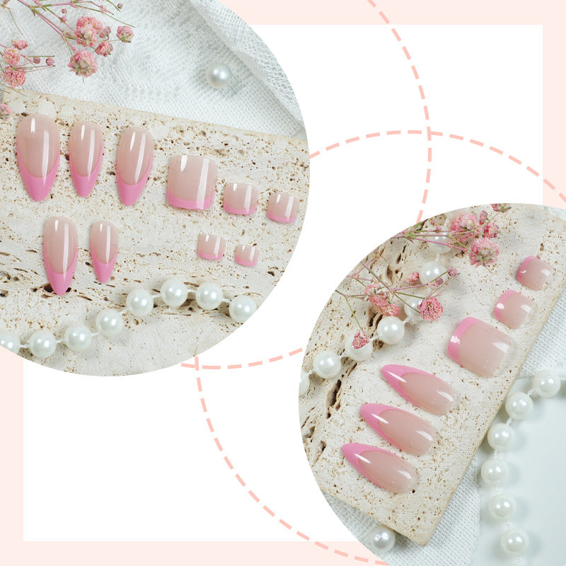 Premium Press-On Nail Set with Ombre Design Kalsten