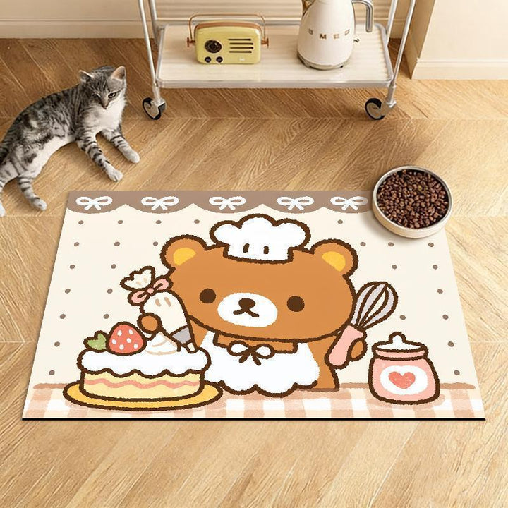 Cartoon Duck Themed Area Rug for Home