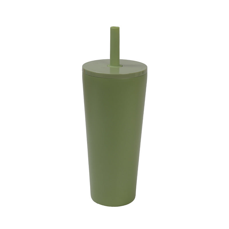 Unisex High-Quality Drinking Cup with Integrated Straw Kalsten