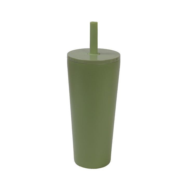 Unisex High-Quality Drinking Cup with Integrated Straw Kalsten