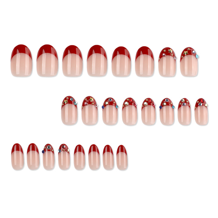 Artistic Nail Art with Glitter Design Kalsten