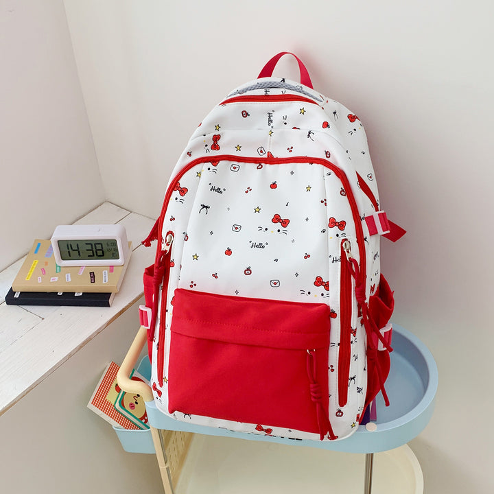 Leisure backpack with charming design and practical compartments Kalsten