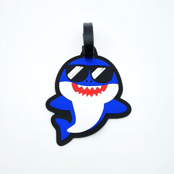 Shark-Themed Luggage Tag Kalsten