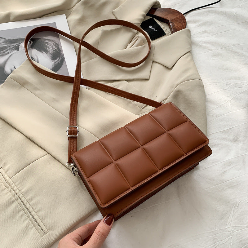 Modern Quilted Crossbody Bag