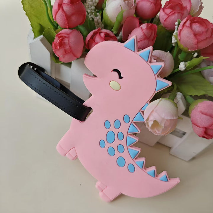 Unisex Luggage Tag with Eye-Catching Safety Message Kalsten