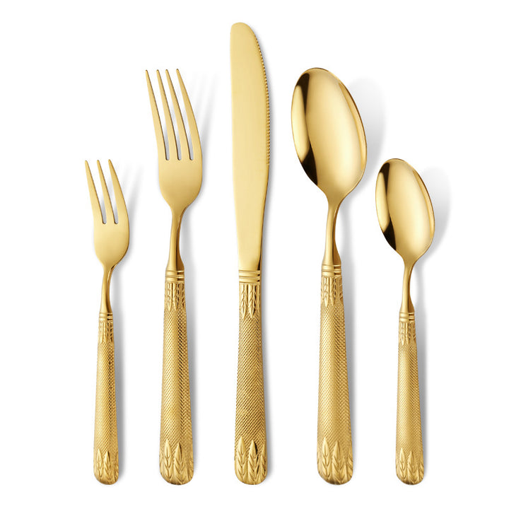 Elegant teaspoon with artistic handle design Kalsten
