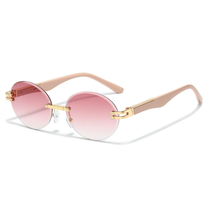 Stylish Round Frame Sunglasses Kalsten