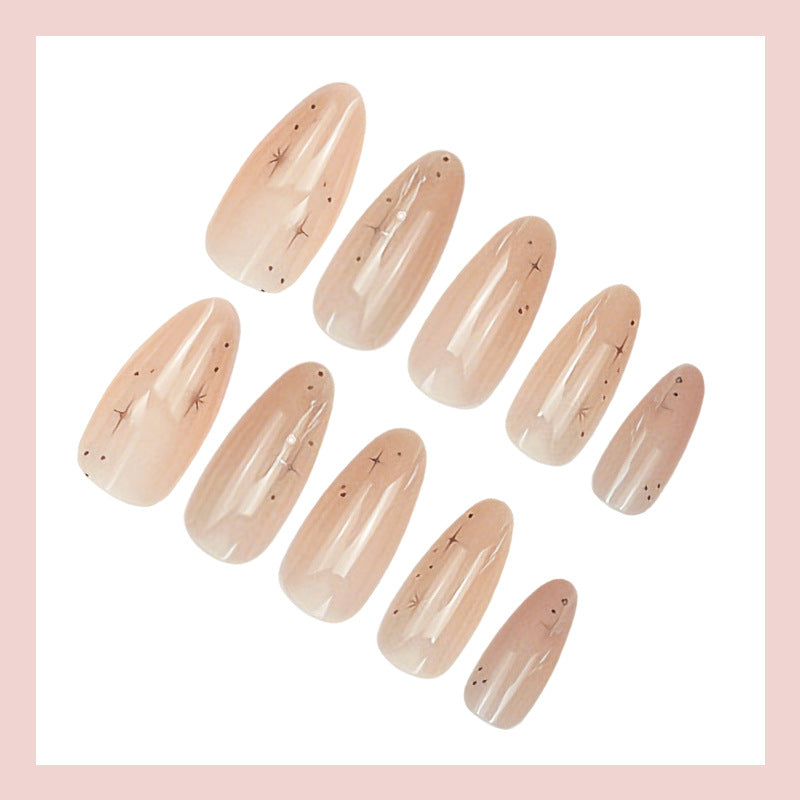 Artificial Nail Set with Glamorous Accents Kalsten