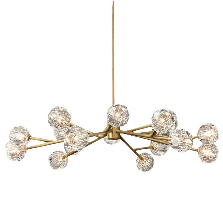 Modern Floral Chandelier