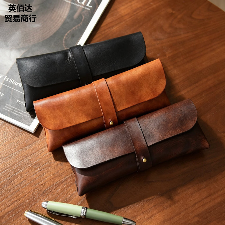 Premium Leather Pen Case