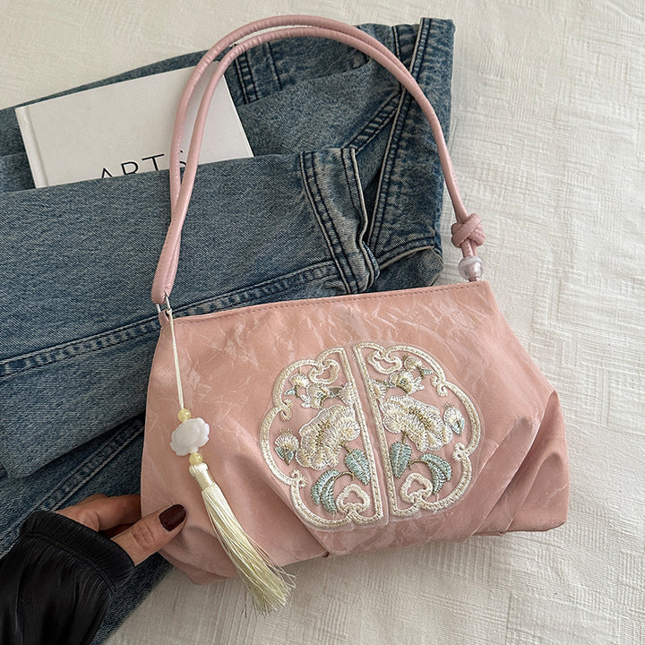 Elegant Embroidered Evening Handbag