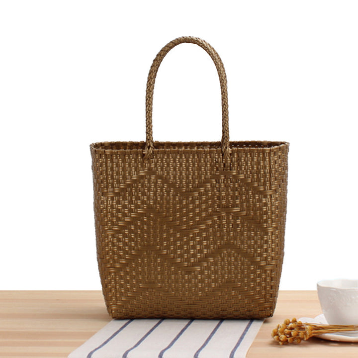 Handbag Made of High-Strength Braided Material with Elegant Wave Structure Kalsten