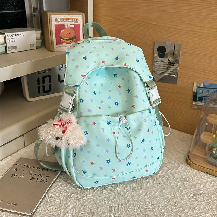 Playful Star-Patterned Backpack