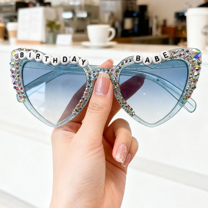 Heart-Shaped Statement Sunglasses Kalsten