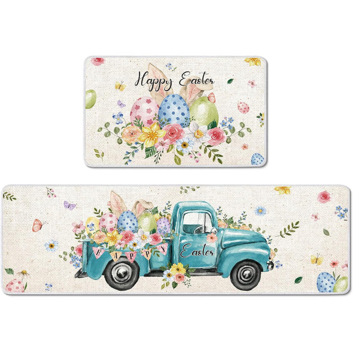 Seasonal Easter Theme Kitchen Comfort Mat