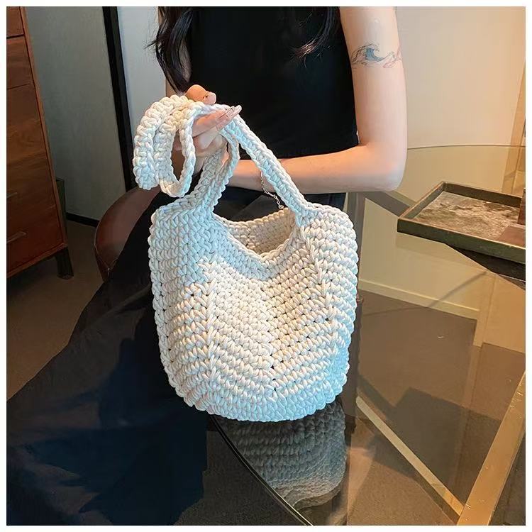 Braided Shopping Bag Made of Sustainable Material Kalsten
