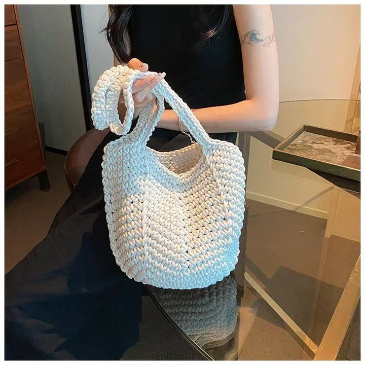 Braided Shopping Bag Made of Sustainable Material Kalsten
