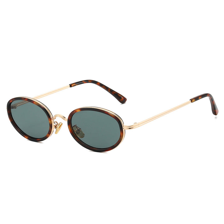Vintage-Inspired Lightweight Oval Sunglasses Kalsten