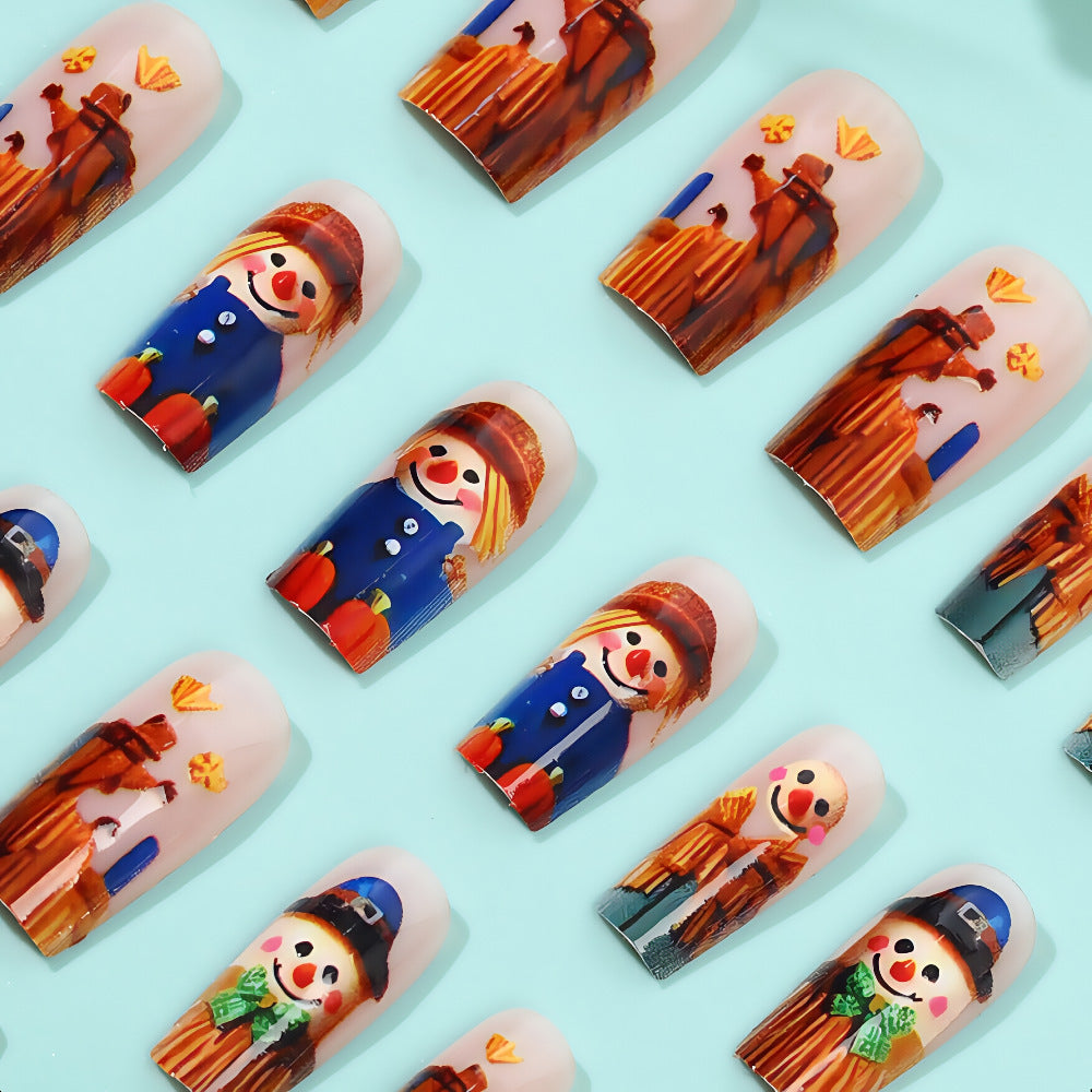 Creative Art Nails in Festive Autumn Design Kalsten
