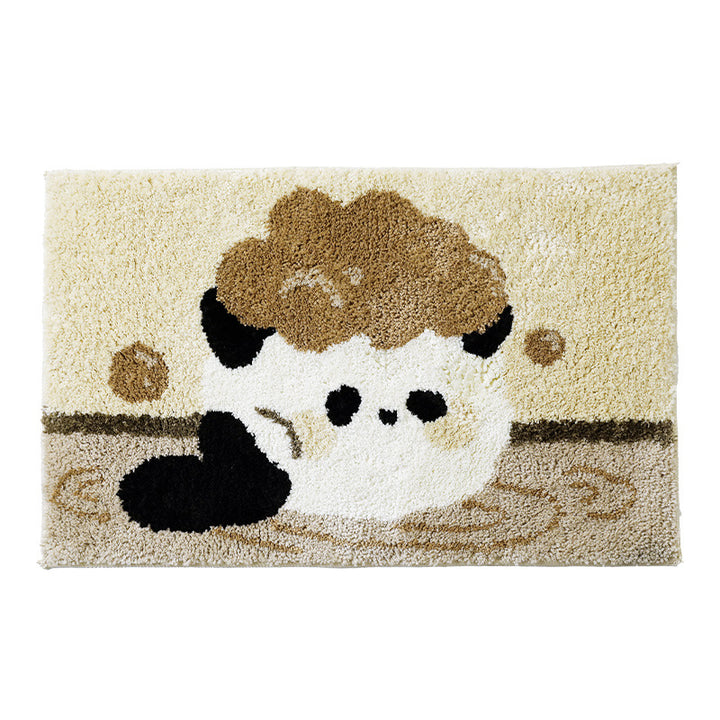 Coastal Starfish Themed Bath Mat