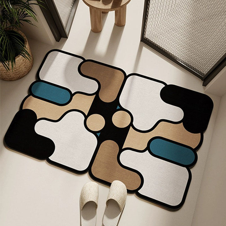 Abstract Geometric Area Rug