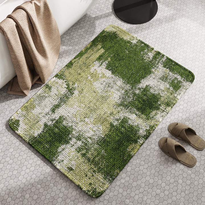 Natural Fiber Absorbent Bathroom Mat