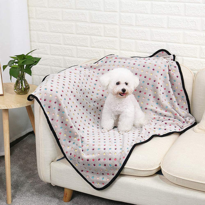 Women Cozy Polka Dot Blanket Kalsten